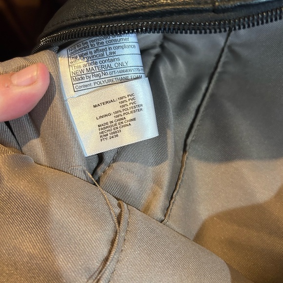 Tutilo Faux Leather Oversized Shoulder Laptop Bag Purse Black - Picture 8 of 9